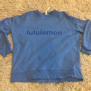 Lululemon All Yours crewneck blue